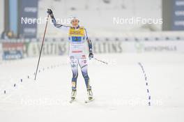 24.01.2021, Lahti Finland (FIN): Ebba Andersson (SWE) - FIS world cup cross-country, 4x5km women, Lahti (FIN). www.nordicfocus.com. © Vianney THIBAUT/NordicFocus. Every downloaded picture is fee-liable.