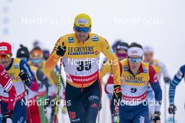 23.01.2021, Lahti Finland (FIN): Andreas Katz (GER) - FIS world cup cross-country, skiathlon men, Lahti (FIN). www.nordicfocus.com. © Vianney THIBAUT/NordicFocus. Every downloaded picture is fee-liable.