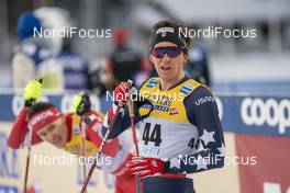 23.01.2021, Lahti Finland (FIN): Scott Patterson (USA) - FIS world cup cross-country, skiathlon men, Lahti (FIN). www.nordicfocus.com. © Vianney THIBAUT/NordicFocus. Every downloaded picture is fee-liable.