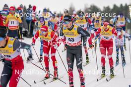 23.01.2021, Lahti Finland (FIN): Antoine Cyr (CAN) - FIS world cup cross-country, skiathlon men, Lahti (FIN). www.nordicfocus.com. © Vianney THIBAUT/NordicFocus. Every downloaded picture is fee-liable.