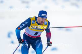 23.01.2021, Lahti Finland (FIN): Dario Cologna (SUI) - FIS world cup cross-country, skiathlon men, Lahti (FIN). www.nordicfocus.com. © Vianney THIBAUT/NordicFocus. Every downloaded picture is fee-liable.