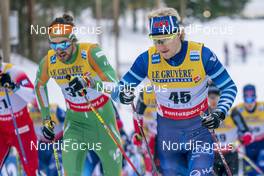 23.01.2021, Lahti Finland (FIN): Lauri Lepisto (FIN) - FIS world cup cross-country, skiathlon men, Lahti (FIN). www.nordicfocus.com. © Vianney THIBAUT/NordicFocus. Every downloaded picture is fee-liable.