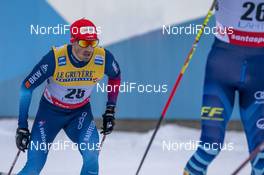 23.01.2021, Lahti Finland (FIN): Jonas Baumann (SUI) - FIS world cup cross-country, skiathlon men, Lahti (FIN). www.nordicfocus.com. © Vianney THIBAUT/NordicFocus. Every downloaded picture is fee-liable.