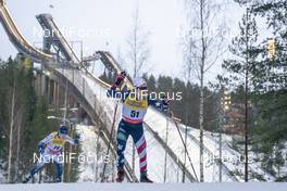 23.01.2021, Lahti Finland (FIN): David Norris (USA) - FIS world cup cross-country, skiathlon men, Lahti (FIN). www.nordicfocus.com. © Vianney THIBAUT/NordicFocus. Every downloaded picture is fee-liable.