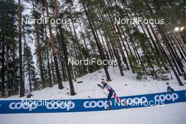 23.01.2021, Lahti Finland (FIN): Ian Torchia (USA) - FIS world cup cross-country, skiathlon men, Lahti (FIN). www.nordicfocus.com. © Vianney THIBAUT/NordicFocus. Every downloaded picture is fee-liable.