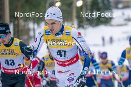 23.01.2021, Lahti Finland (FIN): Johan Herbert (SWE) - FIS world cup cross-country, skiathlon men, Lahti (FIN). www.nordicfocus.com. © Vianney THIBAUT/NordicFocus. Every downloaded picture is fee-liable.