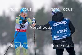 23.01.2021, Lahti Finland (FIN): Valentyna Kaminska (UKR) - FIS world cup cross-country, skiathlon women, Lahti (FIN). www.nordicfocus.com. © Vianney THIBAUT/NordicFocus. Every downloaded picture is fee-liable.