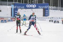 23.01.2021, Lahti Finland (FIN): Alayna Sonnesyn (USA) - FIS world cup cross-country, skiathlon women, Lahti (FIN). www.nordicfocus.com. © Vianney THIBAUT/NordicFocus. Every downloaded picture is fee-liable.