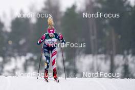 23.01.2021, Lahti Finland (FIN): Sophia Laukli (USA) - FIS world cup cross-country, skiathlon women, Lahti (FIN). www.nordicfocus.com. © Vianney THIBAUT/NordicFocus. Every downloaded picture is fee-liable.