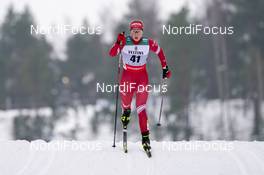 23.01.2021, Lahti Finland (FIN): Nataliya Mekryukova (RUS) - FIS world cup cross-country, skiathlon women, Lahti (FIN). www.nordicfocus.com. © Vianney THIBAUT/NordicFocus. Every downloaded picture is fee-liable.