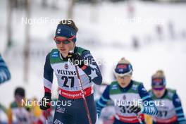 23.01.2021, Lahti Finland (FIN): Caitlin Patterson (USA) - FIS world cup cross-country, skiathlon women, Lahti (FIN). www.nordicfocus.com. © Vianney THIBAUT/NordicFocus. Every downloaded picture is fee-liable.