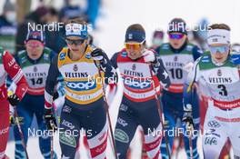 23.01.2021, Lahti Finland (FIN): Jessie Diggins (USA) - FIS world cup cross-country, skiathlon women, Lahti (FIN). www.nordicfocus.com. © Vianney THIBAUT/NordicFocus. Every downloaded picture is fee-liable.