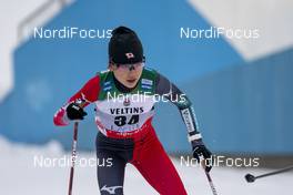 23.01.2021, Lahti Finland (FIN): Shiori Yokohama (JPN) - FIS world cup cross-country, skiathlon women, Lahti (FIN). www.nordicfocus.com. © Vianney THIBAUT/NordicFocus. Every downloaded picture is fee-liable.