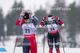 23.01.2021, Lahti Finland (FIN): Katherine Stewart-Jones (CAN) - FIS world cup cross-country, skiathlon women, Lahti (FIN). www.nordicfocus.com. © Vianney THIBAUT/NordicFocus. Every downloaded picture is fee-liable.