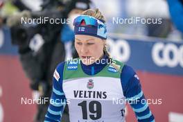 23.01.2021, Lahti Finland (FIN): Anne Kylloenen (FIN) - FIS world cup cross-country, skiathlon women, Lahti (FIN). www.nordicfocus.com. © Vianney THIBAUT/NordicFocus. Every downloaded picture is fee-liable.