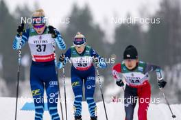 23.01.2021, Lahti Finland (FIN): Anni Kainulainen (FIN) - FIS world cup cross-country, skiathlon women, Lahti (FIN). www.nordicfocus.com. © Vianney THIBAUT/NordicFocus. Every downloaded picture is fee-liable.