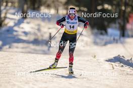 29.01.2021, Falun, Sweden (SWE): Katherine Stewart-Jones (CAN) - FIS world cup cross-country, 10km women, Falun (SWE). www.nordicfocus.com. © Thibaut/NordicFocus. Every downloaded picture is fee-liable.