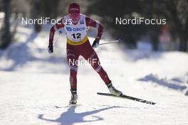 29.01.2021, Falun, Sweden (SWE): Ekaterina Smirnova (RUS) - FIS world cup cross-country, 10km women, Falun (SWE). www.nordicfocus.com. © Thibaut/NordicFocus. Every downloaded picture is fee-liable.