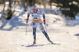 29.01.2021, Falun, Sweden (SWE): Moa Lundgren (SWE) - FIS world cup cross-country, 10km women, Falun (SWE). www.nordicfocus.com. © Thibaut/NordicFocus. Every downloaded picture is fee-liable.