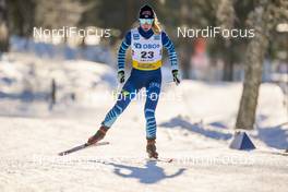 29.01.2021, Falun, Sweden (SWE): Laura Mononen (FIN) - FIS world cup cross-country, 10km women, Falun (SWE). www.nordicfocus.com. © Thibaut/NordicFocus. Every downloaded picture is fee-liable.