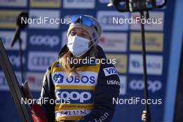 29.01.2021, Falun, Sweden (SWE): Jessie Diggins (USA), Jessie Diggins (USA) - FIS world cup cross-country, 10km women, Falun (SWE). www.nordicfocus.com. © Thibaut/NordicFocus. Every downloaded picture is fee-liable.