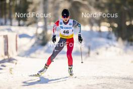 29.01.2021, Falun, Sweden (SWE): Shiori Yokohama (JPN) - FIS world cup cross-country, 10km women, Falun (SWE). www.nordicfocus.com. © Thibaut/NordicFocus. Every downloaded picture is fee-liable.