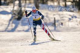 29.01.2021, Falun, Sweden (SWE): Katharine Ogden (USA) - FIS world cup cross-country, 10km women, Falun (SWE). www.nordicfocus.com. © Thibaut/NordicFocus. Every downloaded picture is fee-liable.