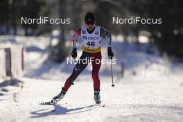 29.01.2021, Falun, Sweden (SWE): Shiori Yokohama (JPN) - FIS world cup cross-country, 10km women, Falun (SWE). www.nordicfocus.com. © Thibaut/NordicFocus. Every downloaded picture is fee-liable.