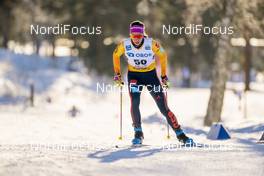 29.01.2021, Falun, Sweden (SWE): Sofie Krehl (GER) - FIS world cup cross-country, 10km women, Falun (SWE). www.nordicfocus.com. © Thibaut/NordicFocus. Every downloaded picture is fee-liable.