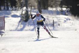 29.01.2021, Falun, Sweden (SWE): Katharine Ogden (USA) - FIS world cup cross-country, 10km women, Falun (SWE). www.nordicfocus.com. © Thibaut/NordicFocus. Every downloaded picture is fee-liable.