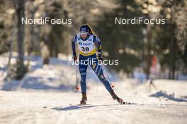29.01.2021, Falun, Sweden (SWE): Caterina Ganz (ITA) - FIS world cup cross-country, 10km women, Falun (SWE). www.nordicfocus.com. © Thibaut/NordicFocus. Every downloaded picture is fee-liable.