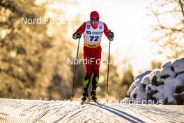 29.01.2021, Falun, Sweden (SWE): Tsimur Laskin (BLR) - FIS world cup cross-country, 15km men, Falun (SWE). www.nordicfocus.com. © Thibaut/NordicFocus. Every downloaded picture is fee-liable.