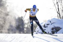 29.01.2021, Falun, Sweden (SWE): Jonas Dobler (GER) - FIS world cup cross-country, 15km men, Falun (SWE). www.nordicfocus.com. © Thibaut/NordicFocus. Every downloaded picture is fee-liable.