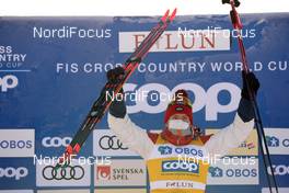 29.01.2021, Falun, Sweden (SWE): Alexander Bolshunov (RUS) - FIS world cup cross-country, 15km men, Falun (SWE). www.nordicfocus.com. © Thibaut/NordicFocus. Every downloaded picture is fee-liable.