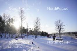 29.01.2021, Falun, Sweden (SWE): Feature: track atmoshpere - FIS world cup cross-country, 15km men, Falun (SWE). www.nordicfocus.com. © Thibaut/NordicFocus. Every downloaded picture is fee-liable.