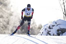 29.01.2021, Falun, Sweden (SWE): Russell Kennedy (CAN) - FIS world cup cross-country, 15km men, Falun (SWE). www.nordicfocus.com. © Thibaut/NordicFocus. Every downloaded picture is fee-liable.