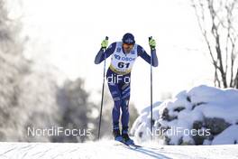 29.01.2021, Falun, Sweden (SWE): Francesco De Fabiani (ITA) - FIS world cup cross-country, 15km men, Falun (SWE). www.nordicfocus.com. © Thibaut/NordicFocus. Every downloaded picture is fee-liable.