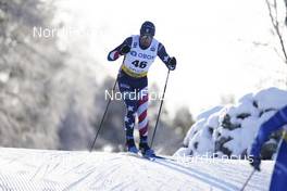 29.01.2021, Falun, Sweden (SWE): Simeon Hamilton (USA) - FIS world cup cross-country, 15km men, Falun (SWE). www.nordicfocus.com. © Thibaut/NordicFocus. Every downloaded picture is fee-liable.