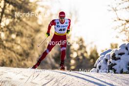 29.01.2021, Falun, Sweden (SWE): Evgeniy Belov (RUS) - FIS world cup cross-country, 15km men, Falun (SWE). www.nordicfocus.com. © Thibaut/NordicFocus. Every downloaded picture is fee-liable.