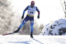 29.01.2021, Falun, Sweden (SWE): Jonas Baumann (SUI) - FIS world cup cross-country, 15km men, Falun (SWE). www.nordicfocus.com. © Thibaut/NordicFocus. Every downloaded picture is fee-liable.