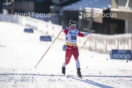 29.01.2021, Falun, Sweden (SWE): Simen Hegstad Krueger (NOR) - FIS world cup cross-country, 15km men, Falun (SWE). www.nordicfocus.com. © Thibaut/NordicFocus. Every downloaded picture is fee-liable.