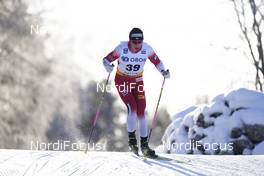 29.01.2021, Falun, Sweden (SWE): Johannes Hoesflot Klaebo (NOR) - FIS world cup cross-country, 15km men, Falun (SWE). www.nordicfocus.com. © Thibaut/NordicFocus. Every downloaded picture is fee-liable.