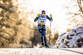 29.01.2021, Falun, Sweden (SWE): Simone Dapra (ITA) - FIS world cup cross-country, 15km men, Falun (SWE). www.nordicfocus.com. © Thibaut/NordicFocus. Every downloaded picture is fee-liable.
