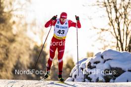 29.01.2021, Falun, Sweden (SWE): Ivan Yakimushkin (RUS) - FIS world cup cross-country, 15km men, Falun (SWE). www.nordicfocus.com. © Thibaut/NordicFocus. Every downloaded picture is fee-liable.