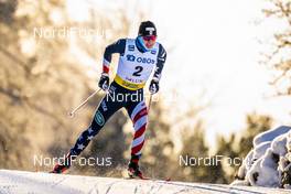 29.01.2021, Falun, Sweden (SWE): Scott Patterson (USA) - FIS world cup cross-country, 15km men, Falun (SWE). www.nordicfocus.com. © Thibaut/NordicFocus. Every downloaded picture is fee-liable.