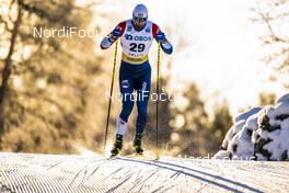 29.01.2021, Falun, Sweden (SWE): Andrew Young (GBR) - FIS world cup cross-country, 15km men, Falun (SWE). www.nordicfocus.com. © Thibaut/NordicFocus. Every downloaded picture is fee-liable.