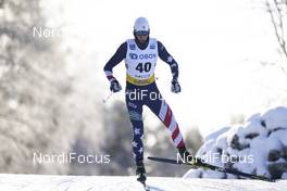 29.01.2021, Falun, Sweden (SWE): Kevin Bolger (USA) - FIS world cup cross-country, 15km men, Falun (SWE). www.nordicfocus.com. © Thibaut/NordicFocus. Every downloaded picture is fee-liable.