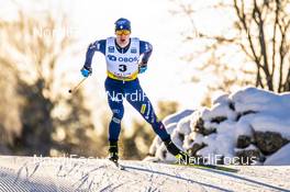 29.01.2021, Falun, Sweden (SWE): Davide Graz (ITA) - FIS world cup cross-country, 15km men, Falun (SWE). www.nordicfocus.com. © Thibaut/NordicFocus. Every downloaded picture is fee-liable.