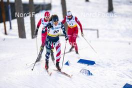 31.01.2021, Falun, Sweden (SWE): Rosie Brennan (USA) - FIS world cup cross-country, individual sprint, Falun (SWE). www.nordicfocus.com. © Thibaut/NordicFocus. Every downloaded picture is fee-liable.