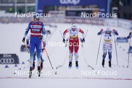 31.01.2021, Falun, Sweden (SWE): Anamarija Lampic (SLO), Ane Appelkvist Stenseth (NOR), Johanna Hagstroem (SWE), (l-r)  - FIS world cup cross-country, individual sprint, Falun (SWE). www.nordicfocus.com. © Thibaut/NordicFocus. Every downloaded picture is fee-liable.